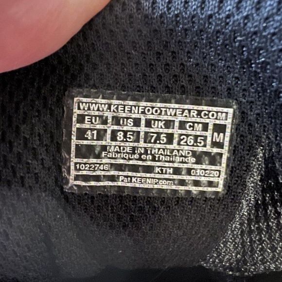 Mens Keen Steens Vent Brown Leather Outdoor Hiking Shoes Sneakers Size 8.5 M GUC - Picture 10 of 10